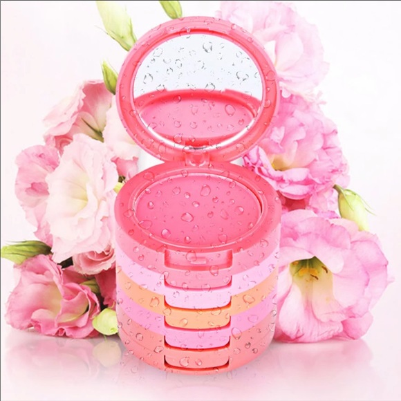 Waterproof Matte Blusher Palette with Blush - Picture 2 of 7